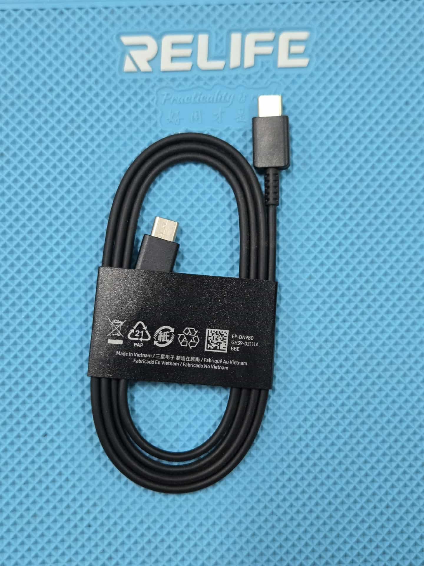 ສາຍສາກຊຳຊຸງ Type-C to C